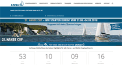 Desktop Screenshot of hanseyachtsvertrieb.de